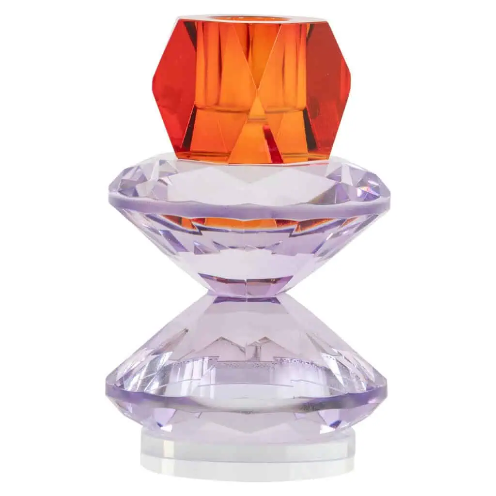 - Kandelaar Yalena purple small