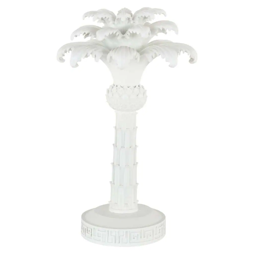 - Kandelaar Palma white small