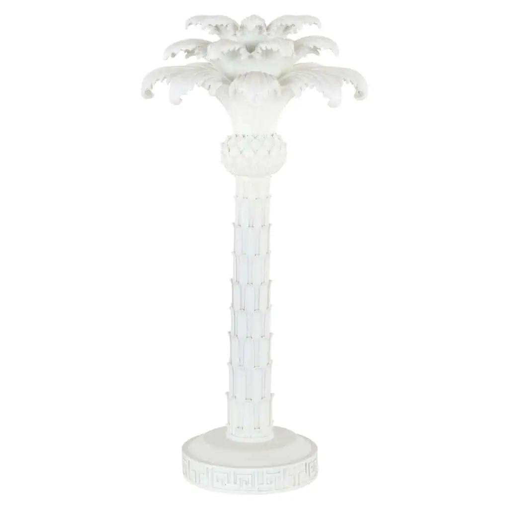 - Kandelaar Palma white large