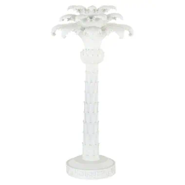 - Kandelaar Palma white large