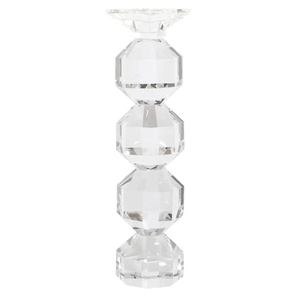 - Kandelaar Safia clear transparent large