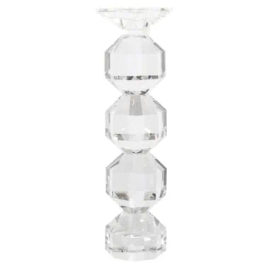 - Kandelaar Safia clear transparent large
