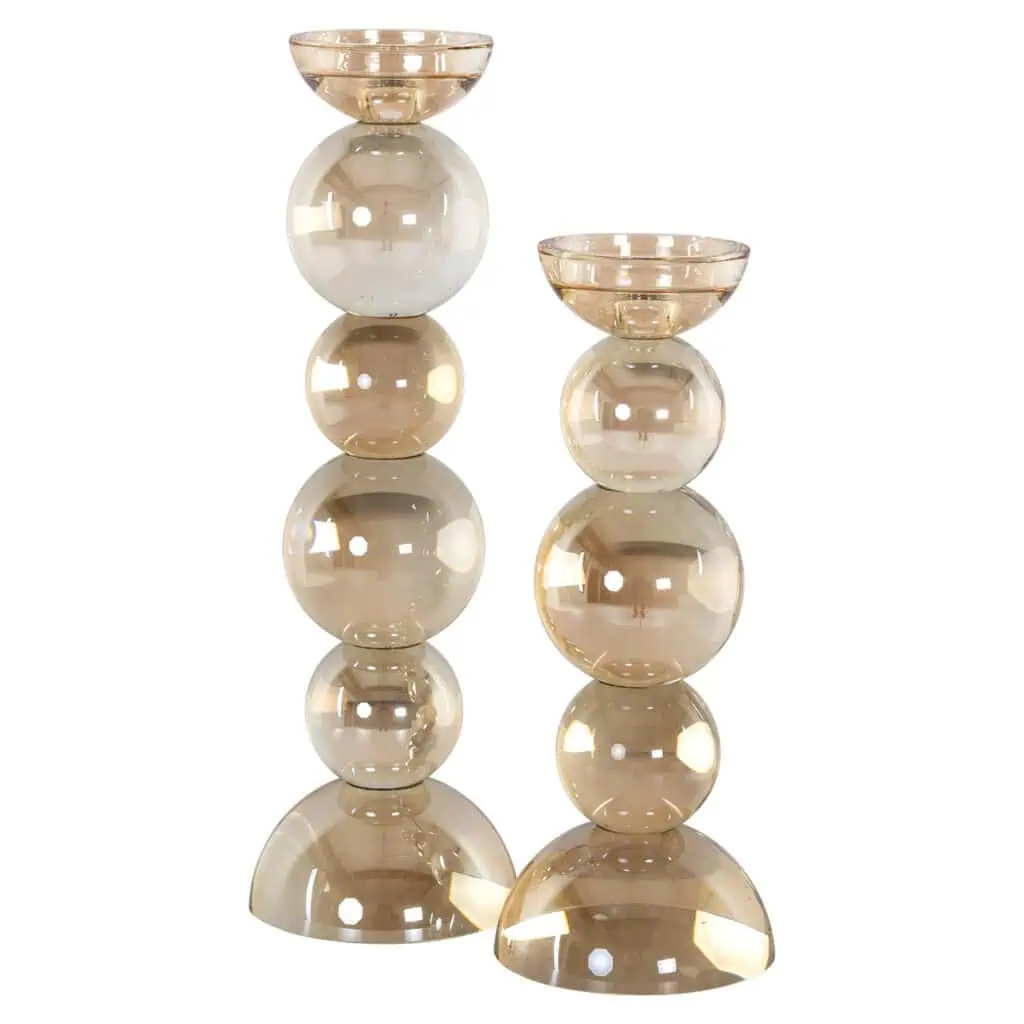 - Kandelaar Emie brown small