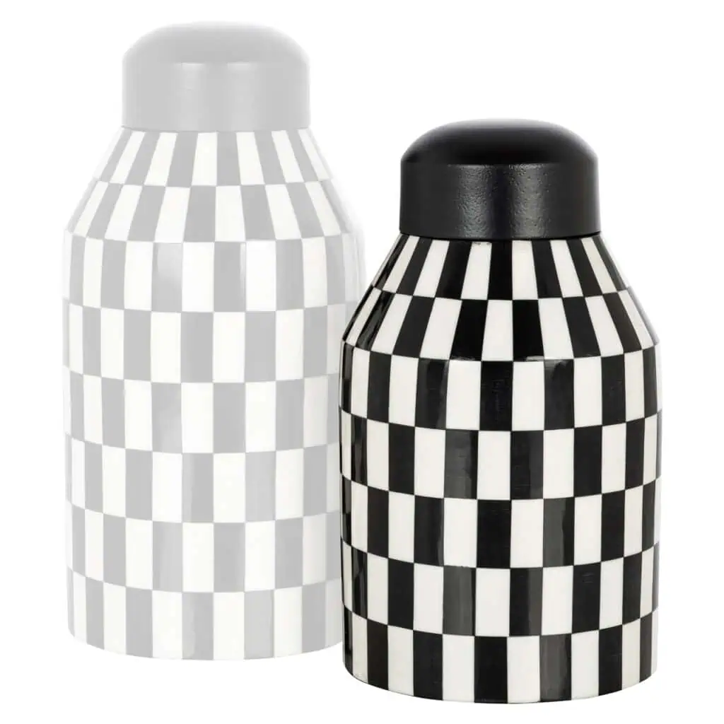 - Opbergdoos Malou black/white small