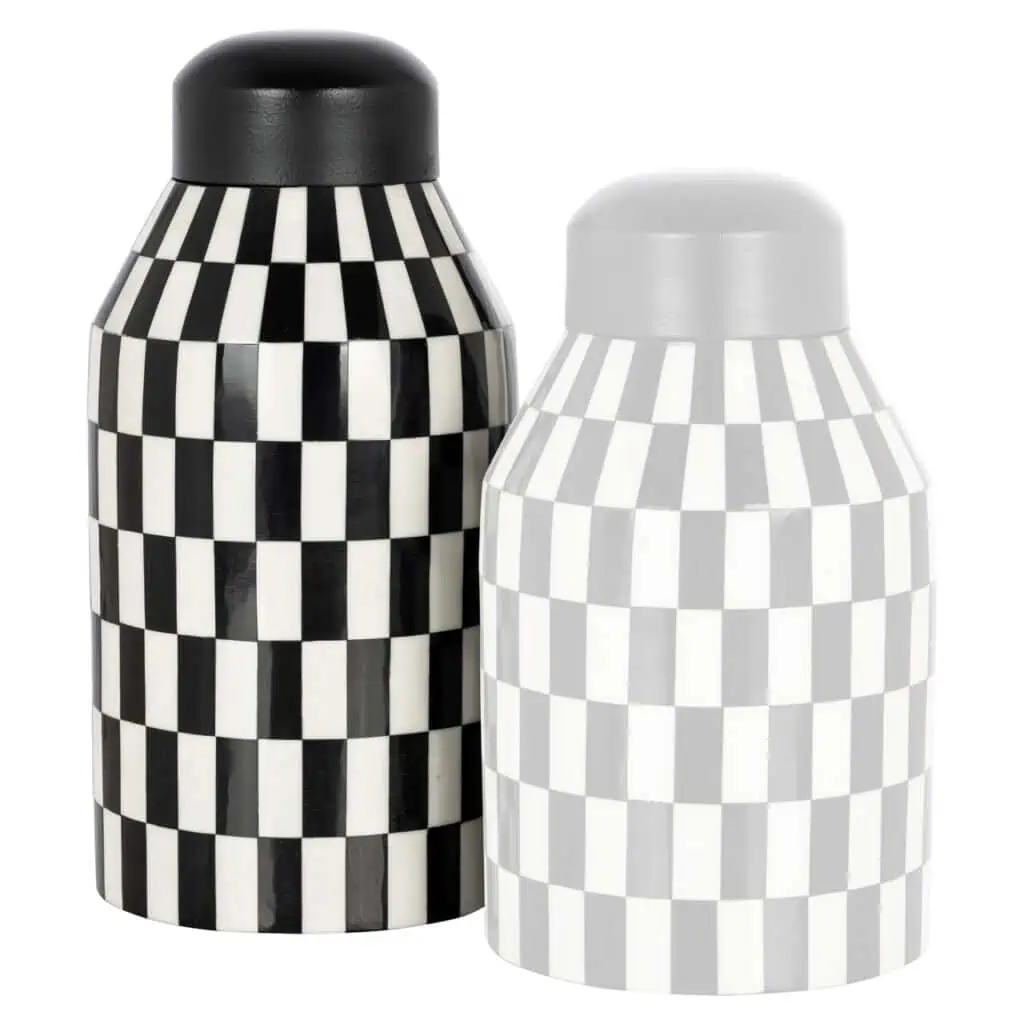 - Opbergdoos Malou black/white large