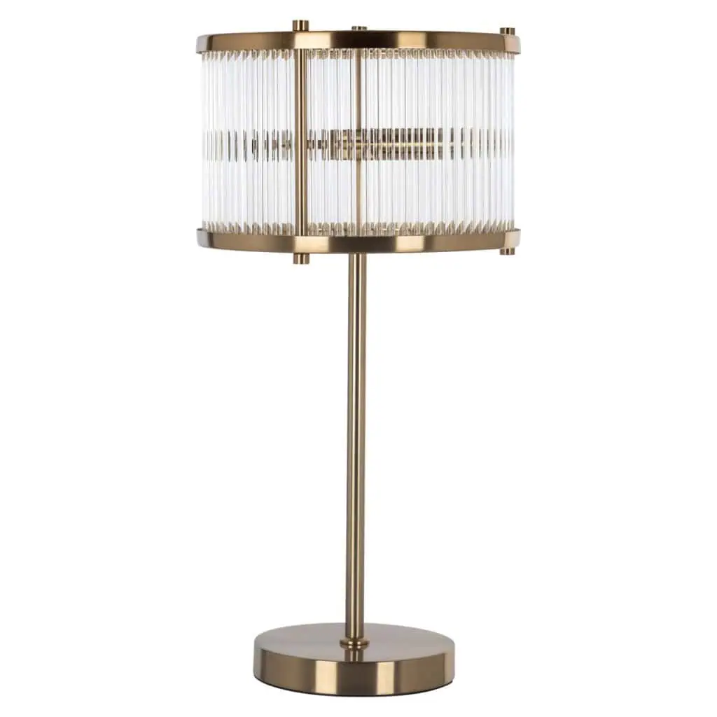 - Tafellamp Loiza brushed gold