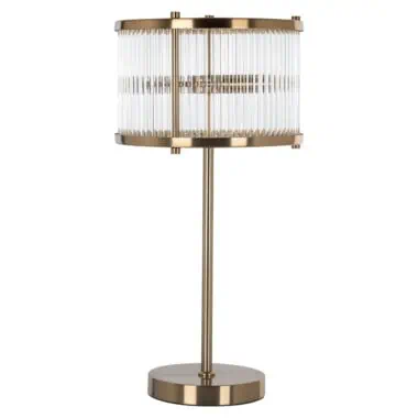 - Tafellamp Loiza brushed gold