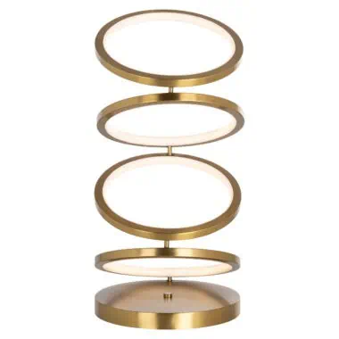 - Tafellamp Jaimin brushed gold