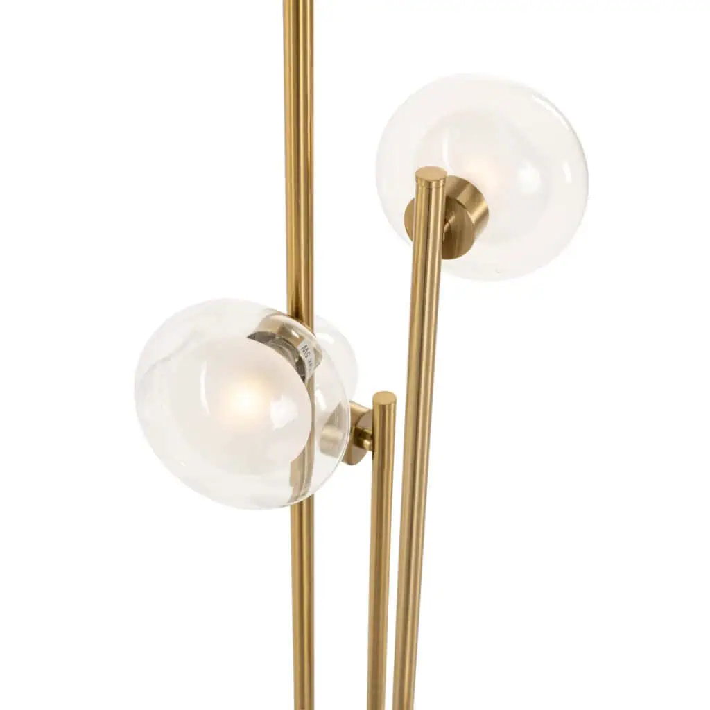 - Vloerlamp Luva brushed gold