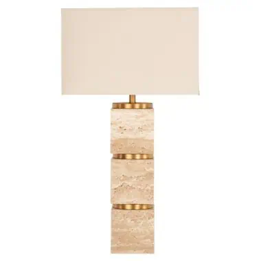 - Tafellamp Jaella beige