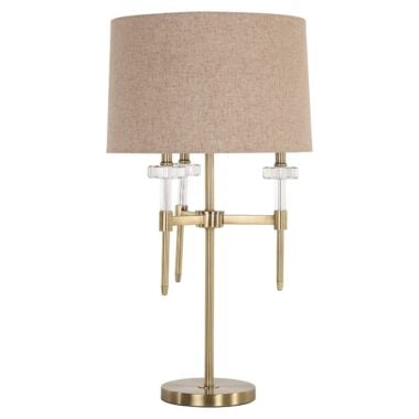 - Tafellamp Josie brushed gold