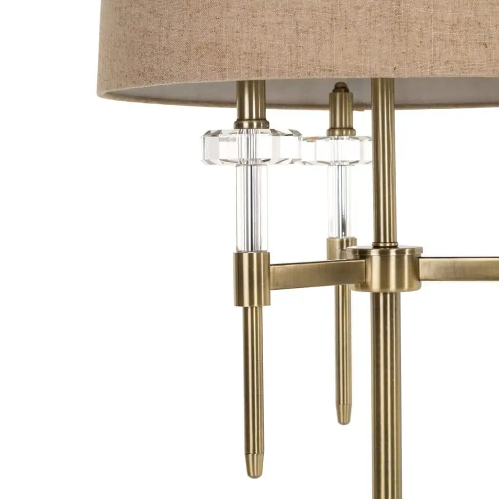 - Vloerlamp Josie brushed gold