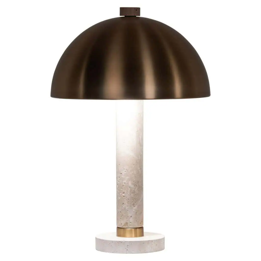 - Tafellamp Jara brushed gold