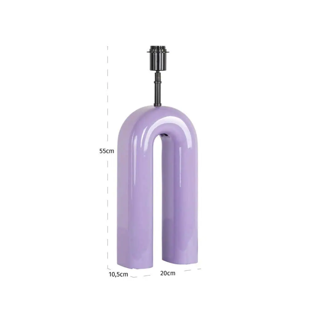 - Tafellamp Elvine purple