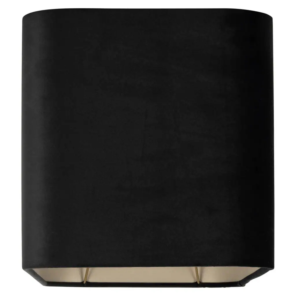 - Lampenkap Maddy black rectangular