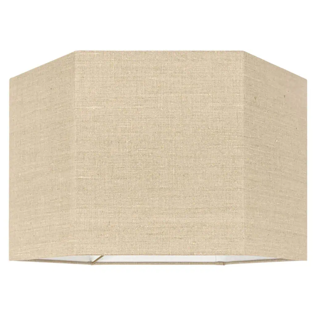 - Lampenkap Sally sand hexagonal medium