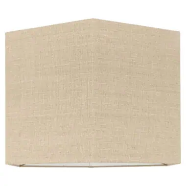 - Lampenkap Sally sand hexagonal XL