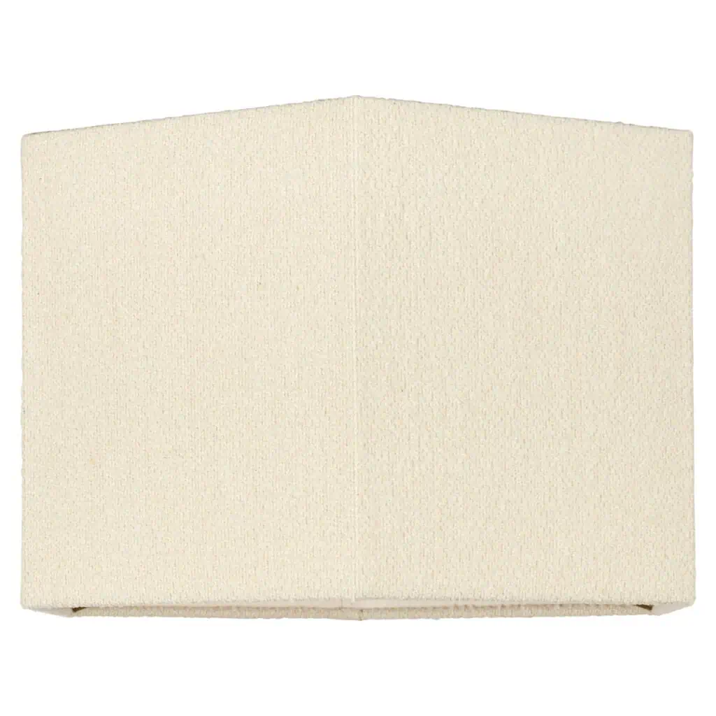 - Lampenkap Soho white hexagonal medium
