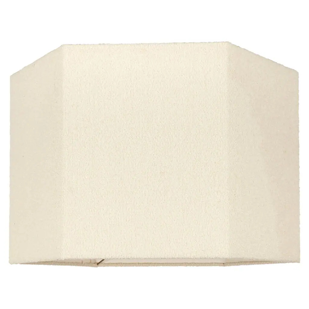 - Lampenkap Soho white hexagonal XL