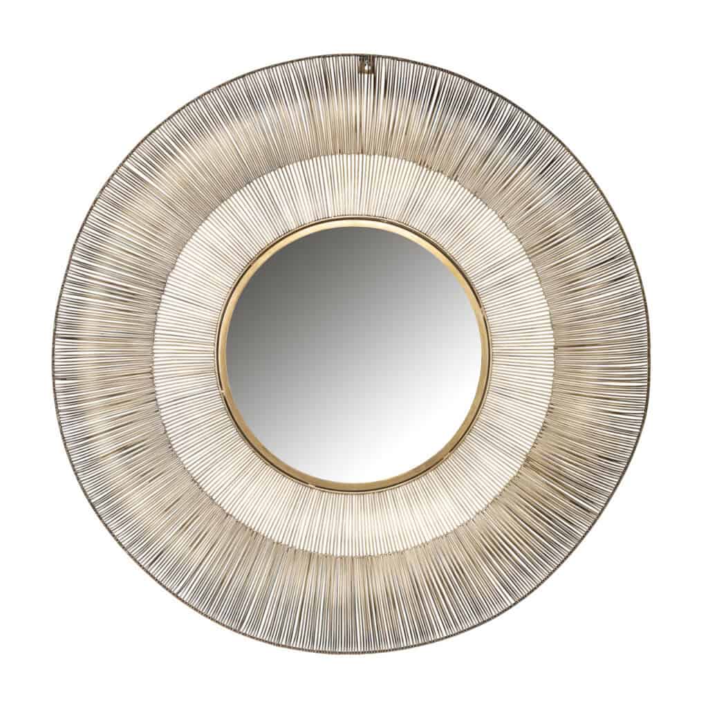 - Spiegel Aliza brushed gold 101Ø
