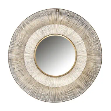 - Spiegel Aliza brushed gold 101Ø