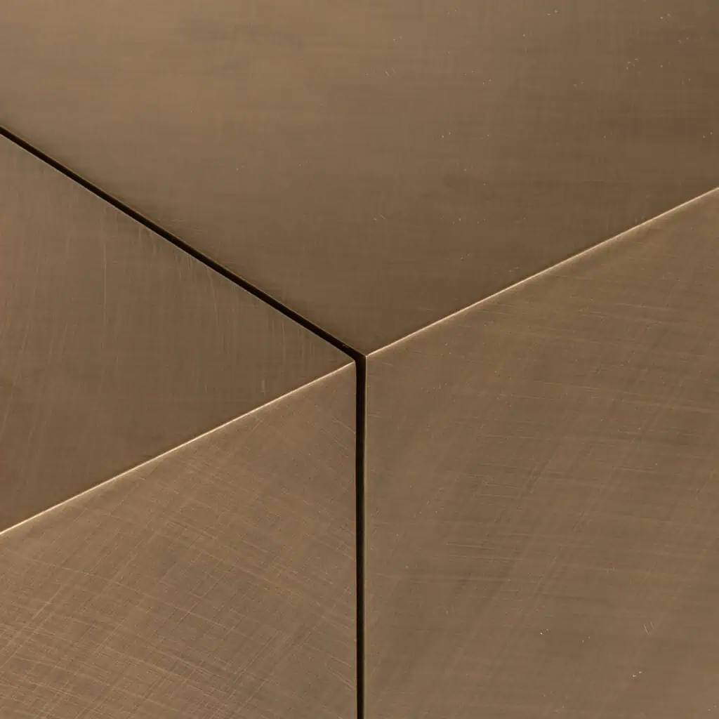 - Spiegel Mayla brushed gold