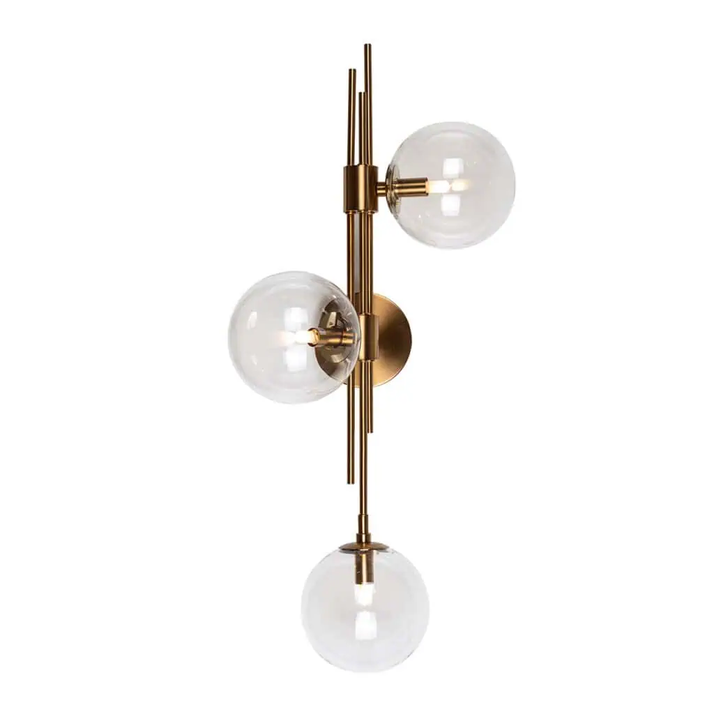 - Wandlamp Davine brushed gold