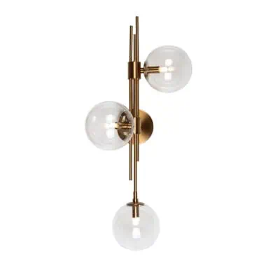 - Wandlamp Davine brushed gold