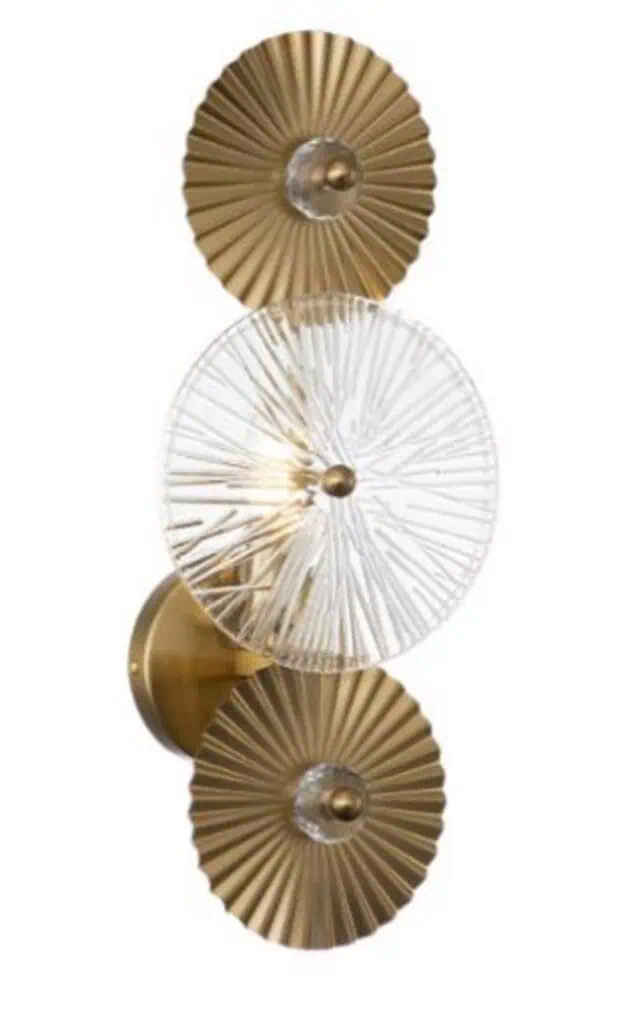 - Wandlamp Aidan brushed gold