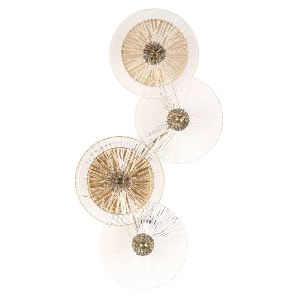 - Wandlamp Linzi brushed gold