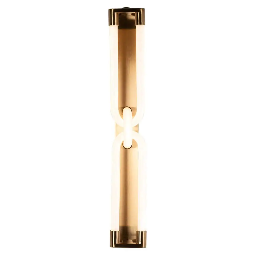 - Wandlamp Lysa brushed gold
