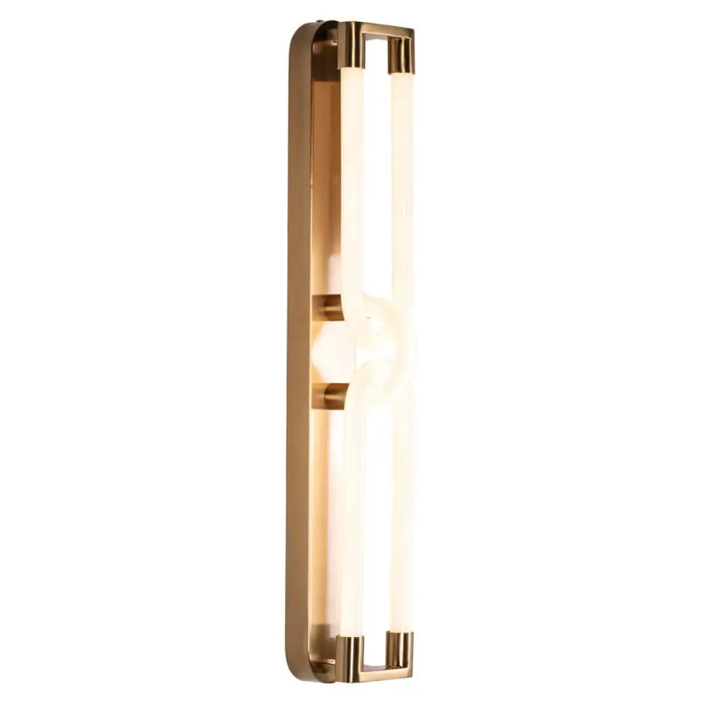 - Wandlamp Lysa brushed gold