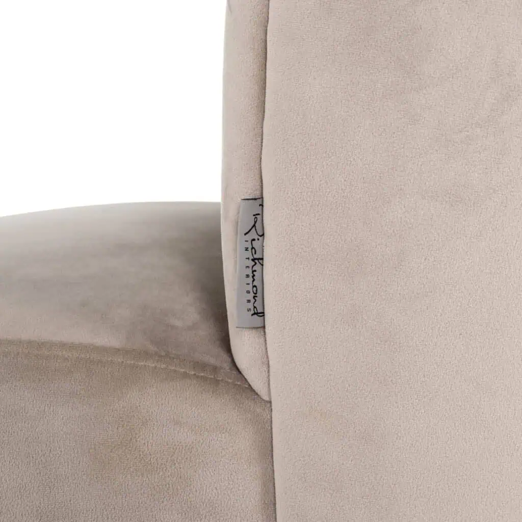 - Eetkamerstoel Pippa khaki velvet