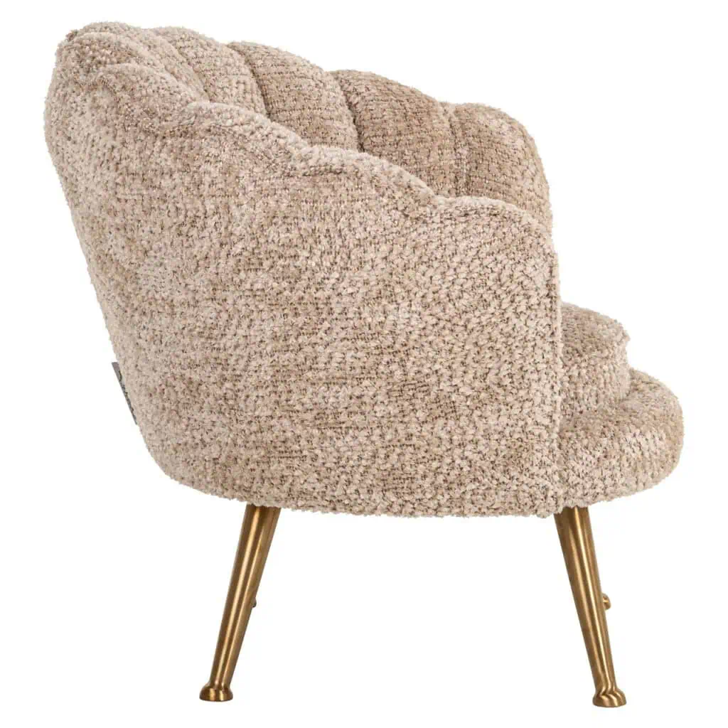 - Lounge stoel Charly lovely beige kids