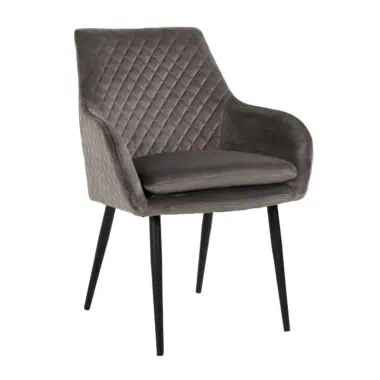 - Eetkamerstoel Chrissy stone velvet (Set of 2)