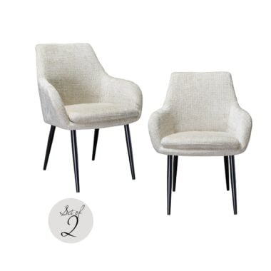 - Eetkamerstoel Chrissy niagara beige (Set of 2)