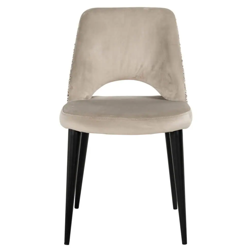 - Eetkamerstoel Tabitha trendy nature fire retardant (Set of 2)
