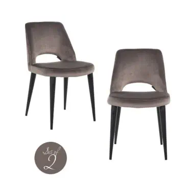 - Dining chair Tabitha stone (Set of 2)