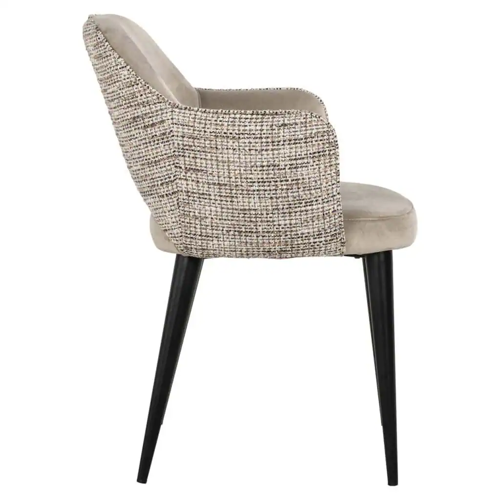 - Eetkamerstoel Giovanna trendy nature fire retardant
