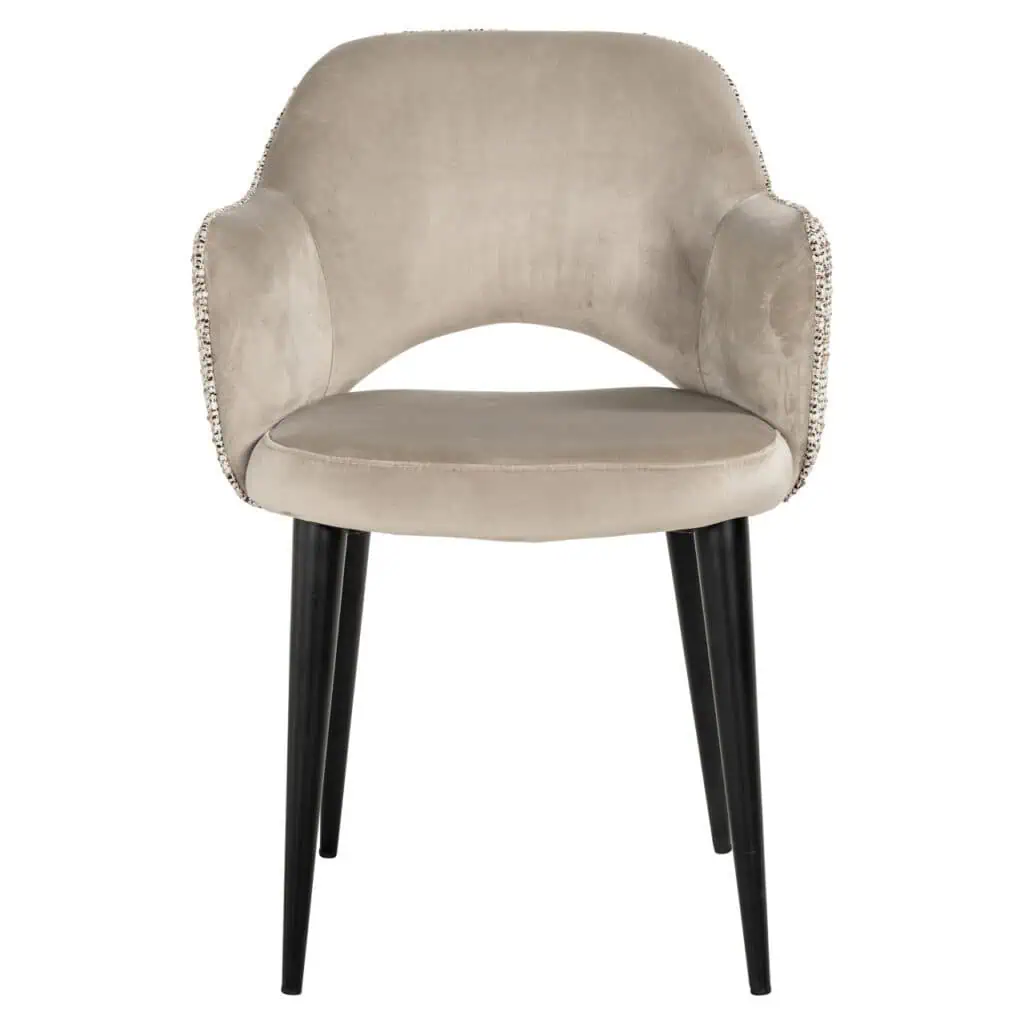 - Eetkamerstoel Giovanna trendy nature fire retardant