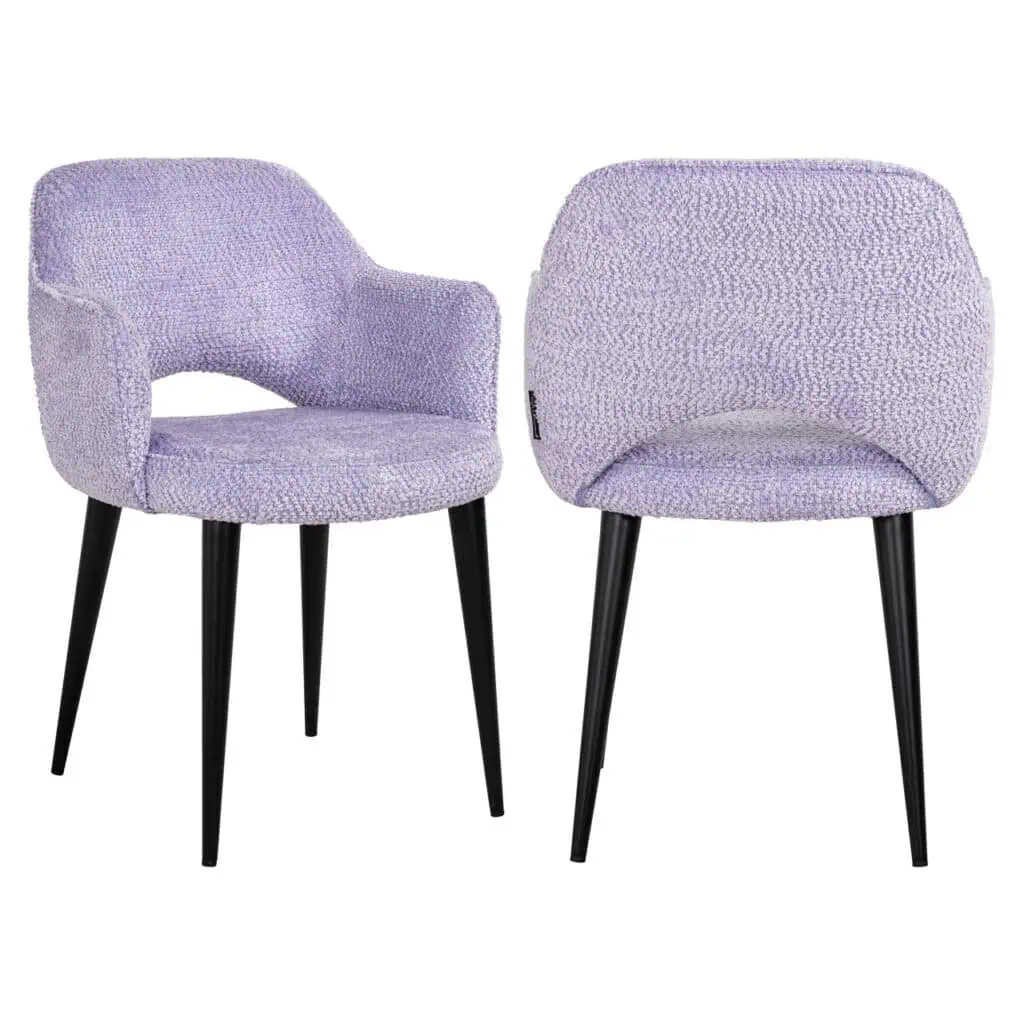 - Eetkamerstoel Giovanna lovely lavender