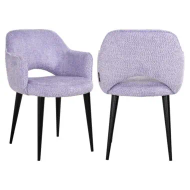 - Eetkamerstoel Giovanna lovely lavender
