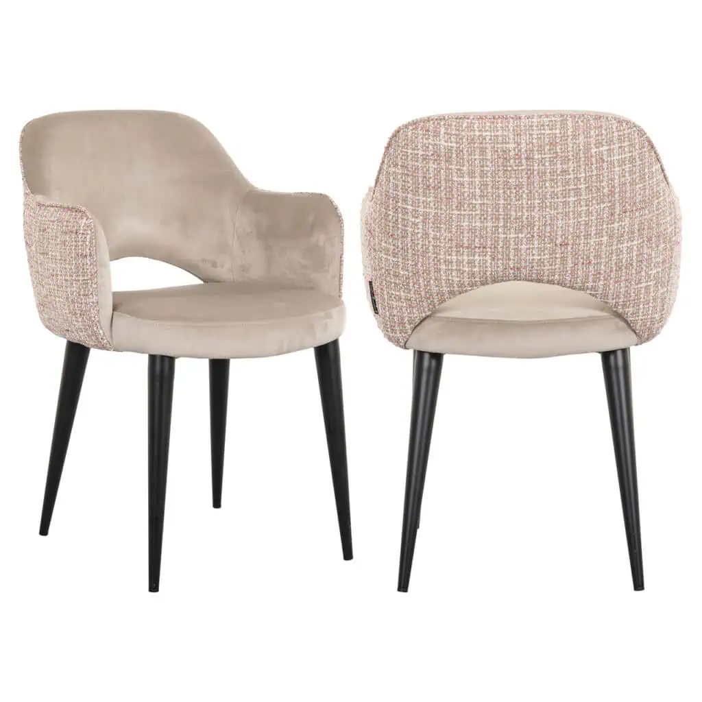 - Eetkamerstoel Giovanna trendy rose