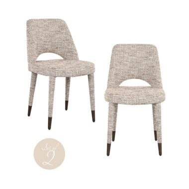 - Eetkamerstoel Cecilia trendy nature (Set of 2)