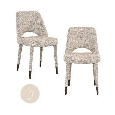 - Dining chair Cecilia trendy nature (Set of 2)