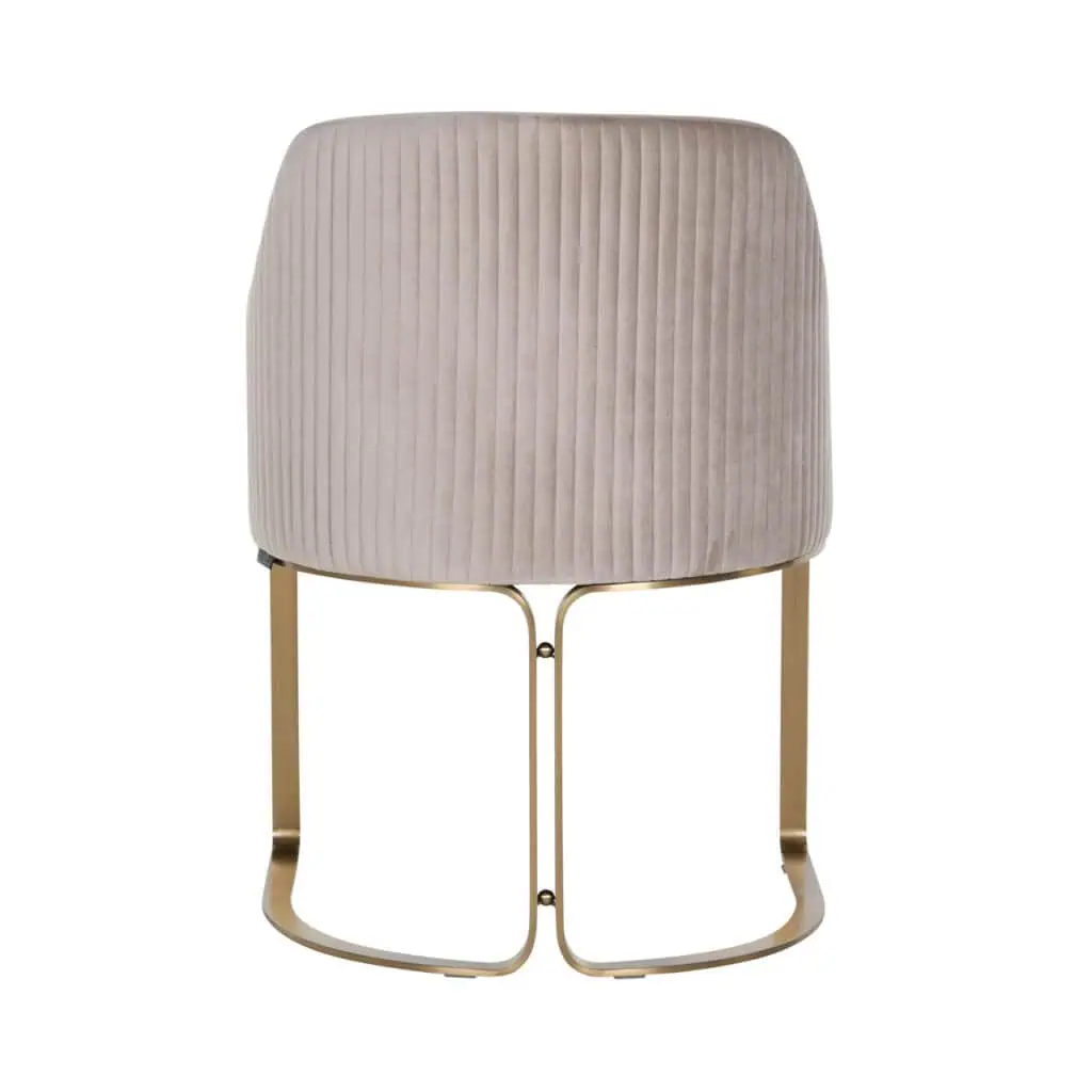- Eetkamerstoel Hadley khaki velvet fire retardant