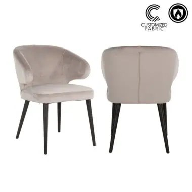 - Chaise de salle à manger Indigo personnalisée fire retardant