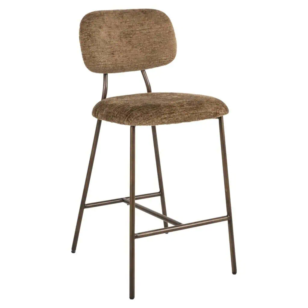 - Counterstoel Xenia brandy fusion fire retardant (Set of 2)