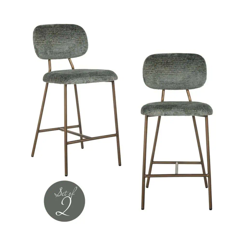 - Counterstoel Xenia thyme fusion (Set of 2)