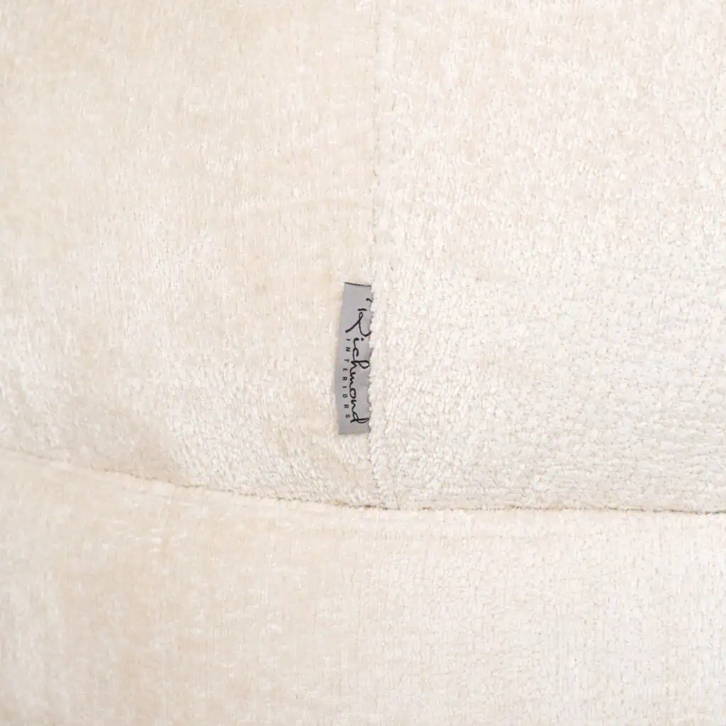 - Lounge stoel Venus white chenille
